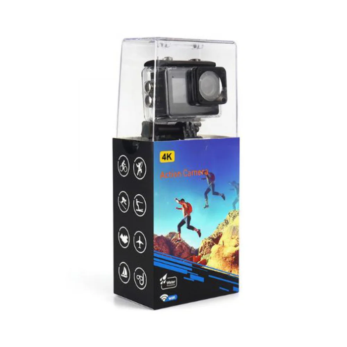 AUSEK AT-Q60 TR 4K Waterproof Action Camera